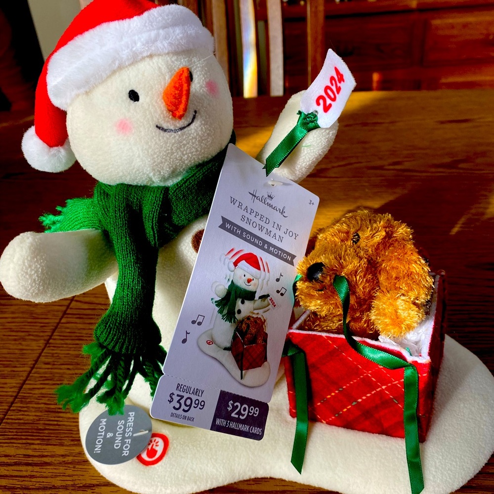 2024 Hallmark Collectable 2024 Snowman